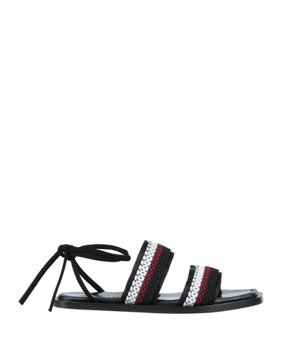 Sportmax Sandals In Black