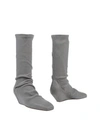 Rick Owens Boots In Grey
