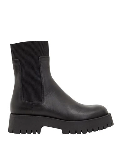 8 By Yoox Ankle Boots In Black