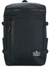 Makavelic Rectangle Backpack In Blue