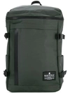 Makavelic Rectangle Backpack In Grey
