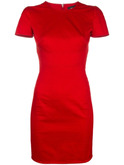 Dsquared2 Short Sleeve Fitted Dress