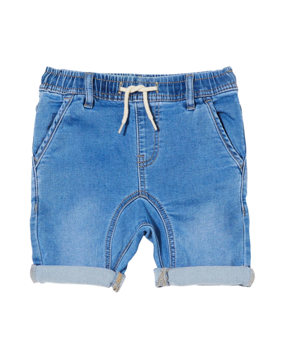 Cotton On Toddler Boys Slouch Fit Shorts In Byron Mid Blue