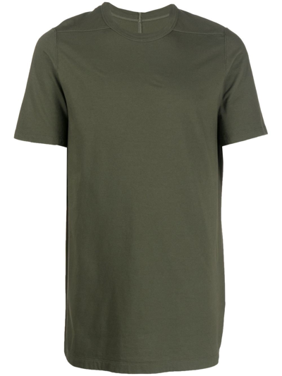 Rick Owens Level Organic-cotton T-shirt In Green