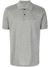 Lanvin Classic Polo Shirt In Grey