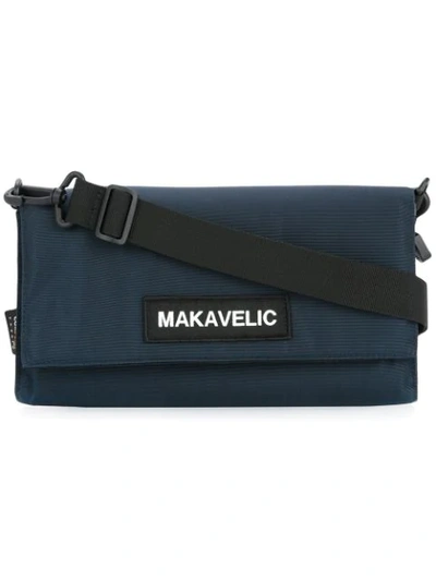 Makavelic Two Way Shoulder Bag In Blue