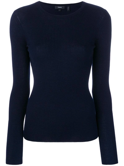 Theory Ribbed Knit Top