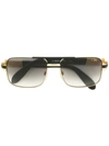 Cazal Square Frame Sunglasses In Black