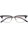 Dita Eyewear Rectangle-frame Glasses In Black