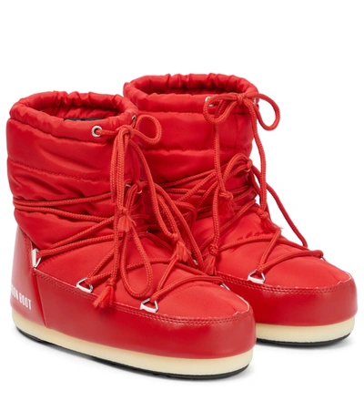 Moon Boot Boot Light Low In Red