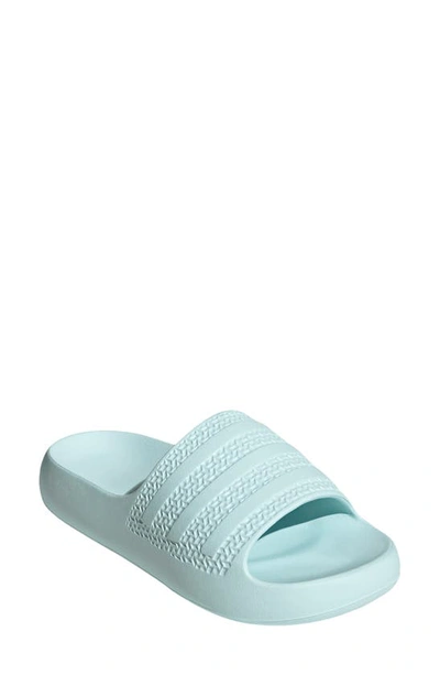 Adidas Originals Adilette Ayoon Slides In Almost Blue