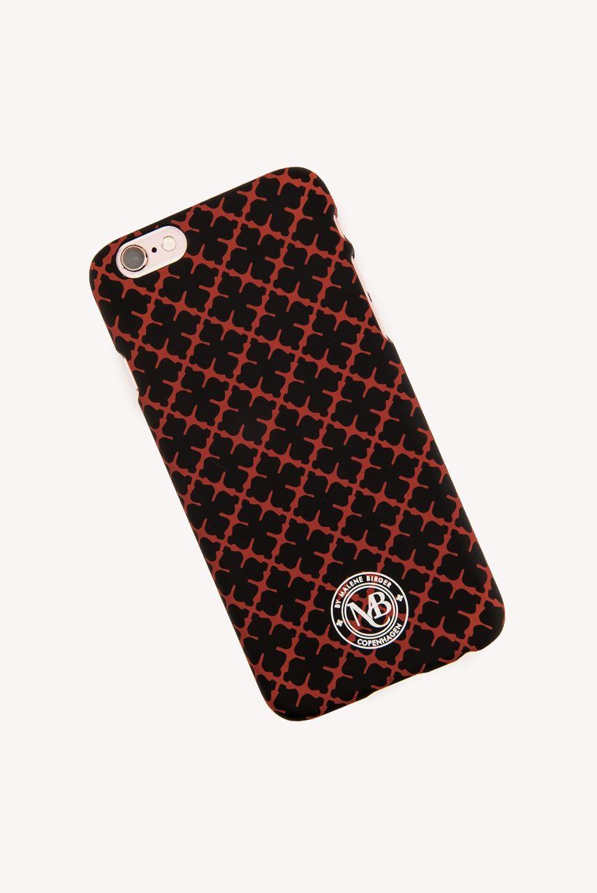 By Malene Birger Pamsy Iphone 7/8 Plus Case - Black, Red, Multicolor In  Black,red,multicolor | ModeSens