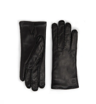 Mcm Women's Gloves In Leather In Bk