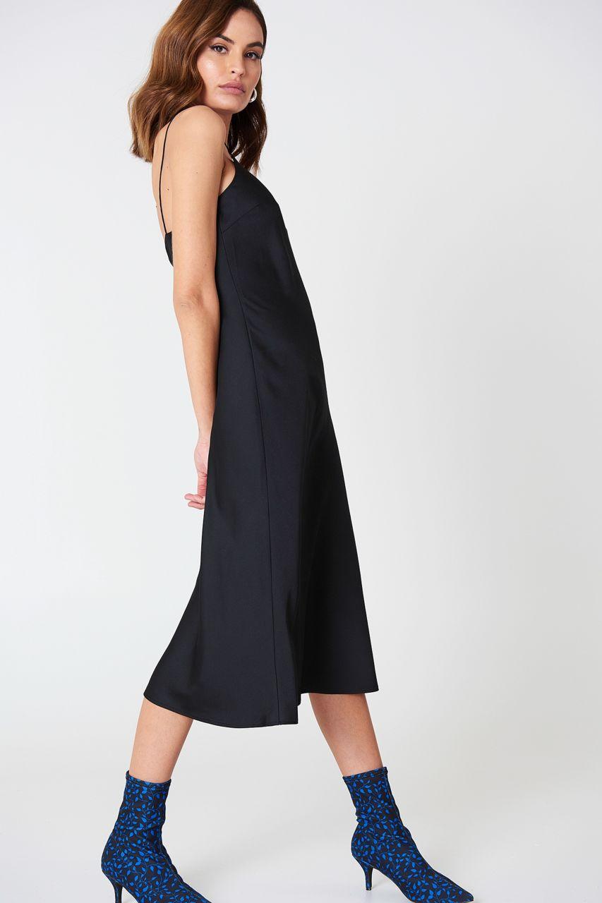 slinky slip dress