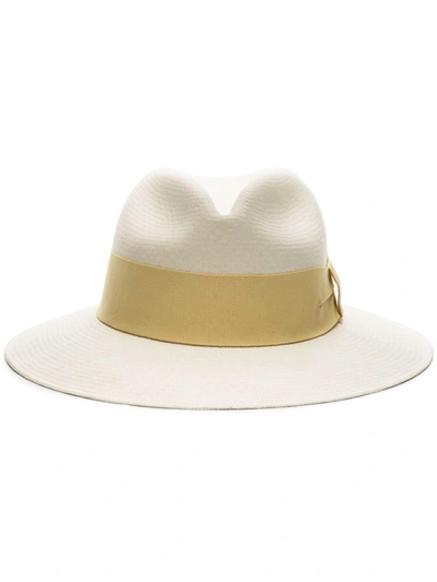 Frescobol Carioca Neutral Rafael Straw Panama Hat In Neutrals