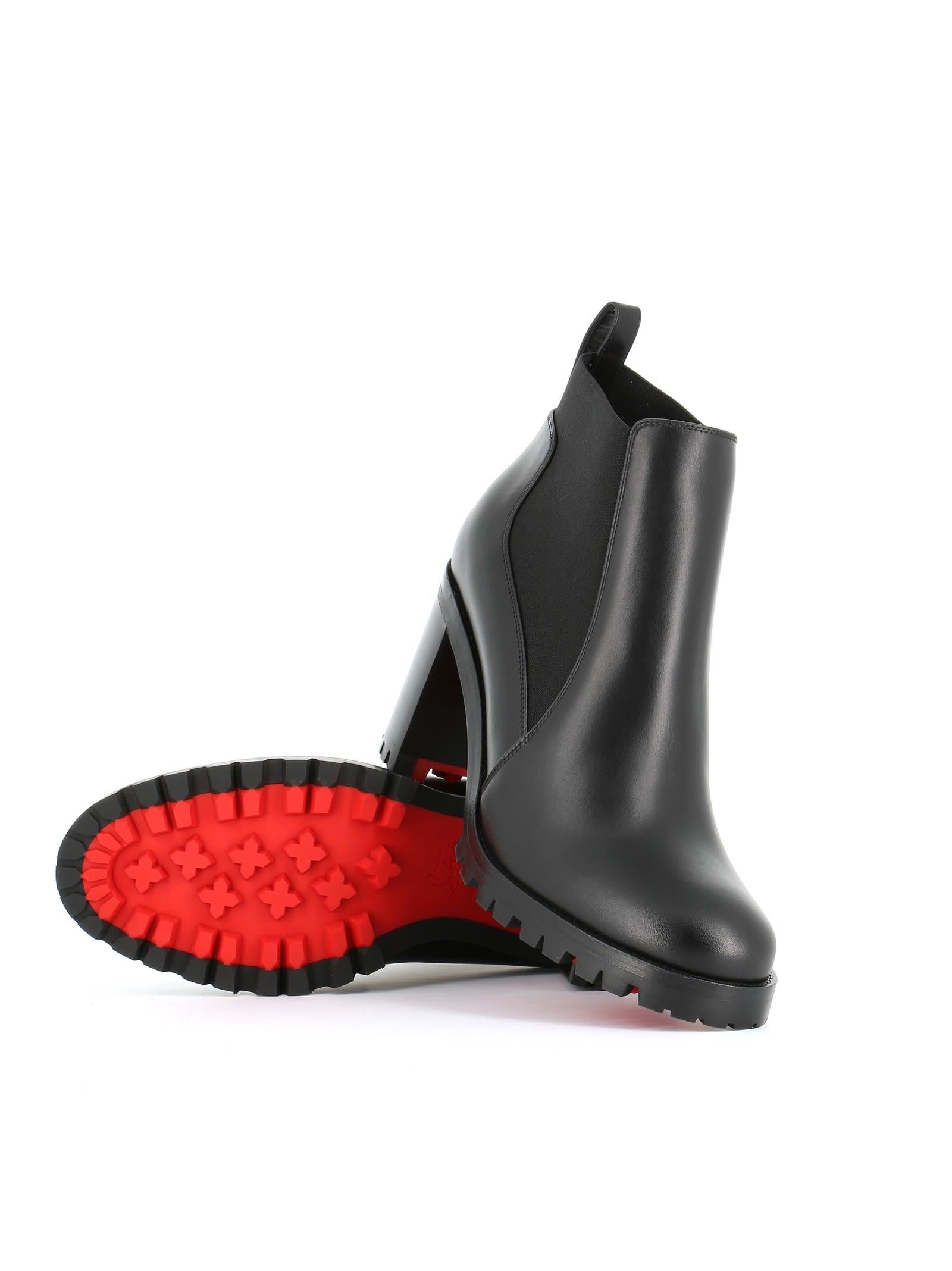 louboutin rain boots