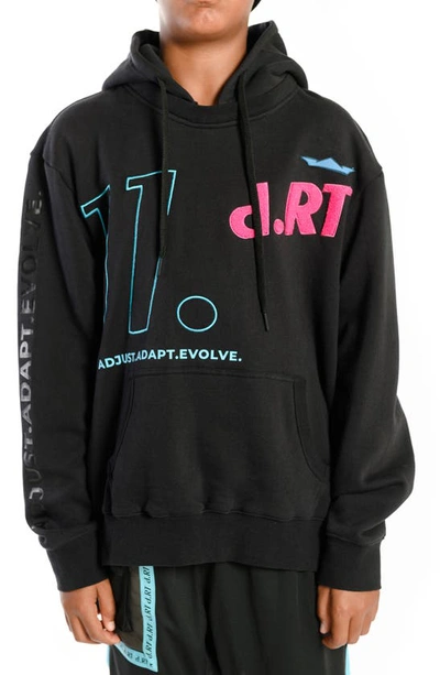 D.rt Drty Pullover Hoodie In Black