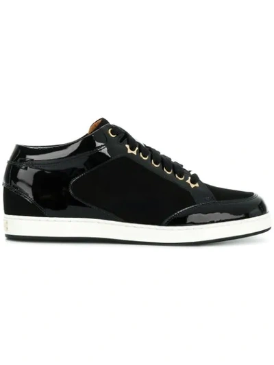 Black patent cheap jimmy choo trainers