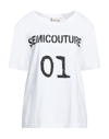 Semicouture T-shirts In White