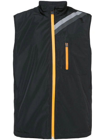 Aztech Mountain Cathedral Vest In Black