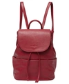 Urban Originals Splendour Vegan Leather Backpack - Red In Cranberry