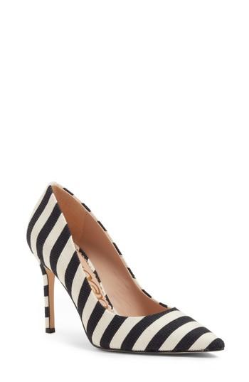 sam edelman hazel pump white
