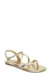 Splendid Brett Strappy Flat Sandal In Rose Gold