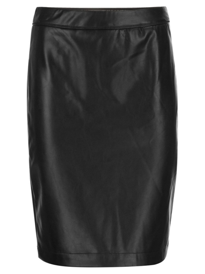 Michael Michael Kors High-waist Pencil Skirt In Black