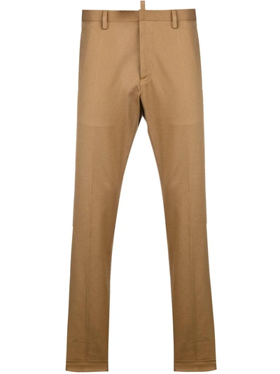 Dsquared2 Classic Chino Trousers - Brown In Brown