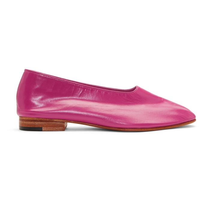 glove leather flats