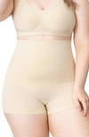 Shapermint High Waist Shaper Boyshorts In Beige