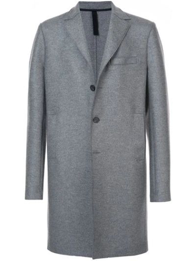 Harris Wharf London Single-breasted Coat - Grey
