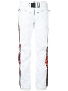 Kru Moto Six Cross Technical Ski Pants In White