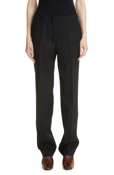 Jil Sander Slim-fit Tailored Trousers In 001 - Black
