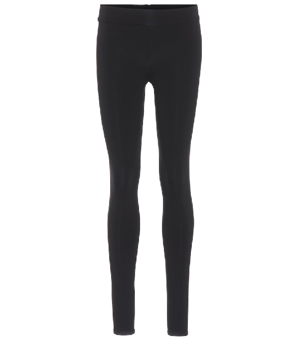 The Row Relma Stretch-Jersey Leggings In Black | ModeSens
