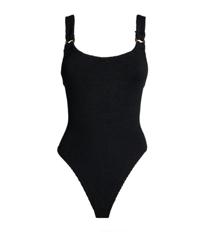 Hunza G Domino One Piece In Black