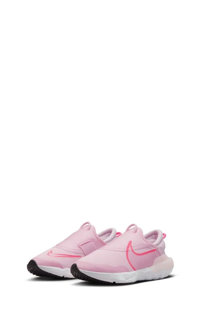 Nike Kids' React Flow Running Shoe In Pink/pink/white