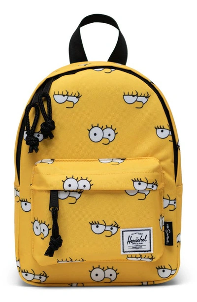 Herschel Supply Co. X The Simpsons™ Classic Mini Backpack In Yellow