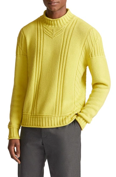 Loro Piana Men's Lupetto Haston Cashmere-knit Pullover Sweater In Flaxen