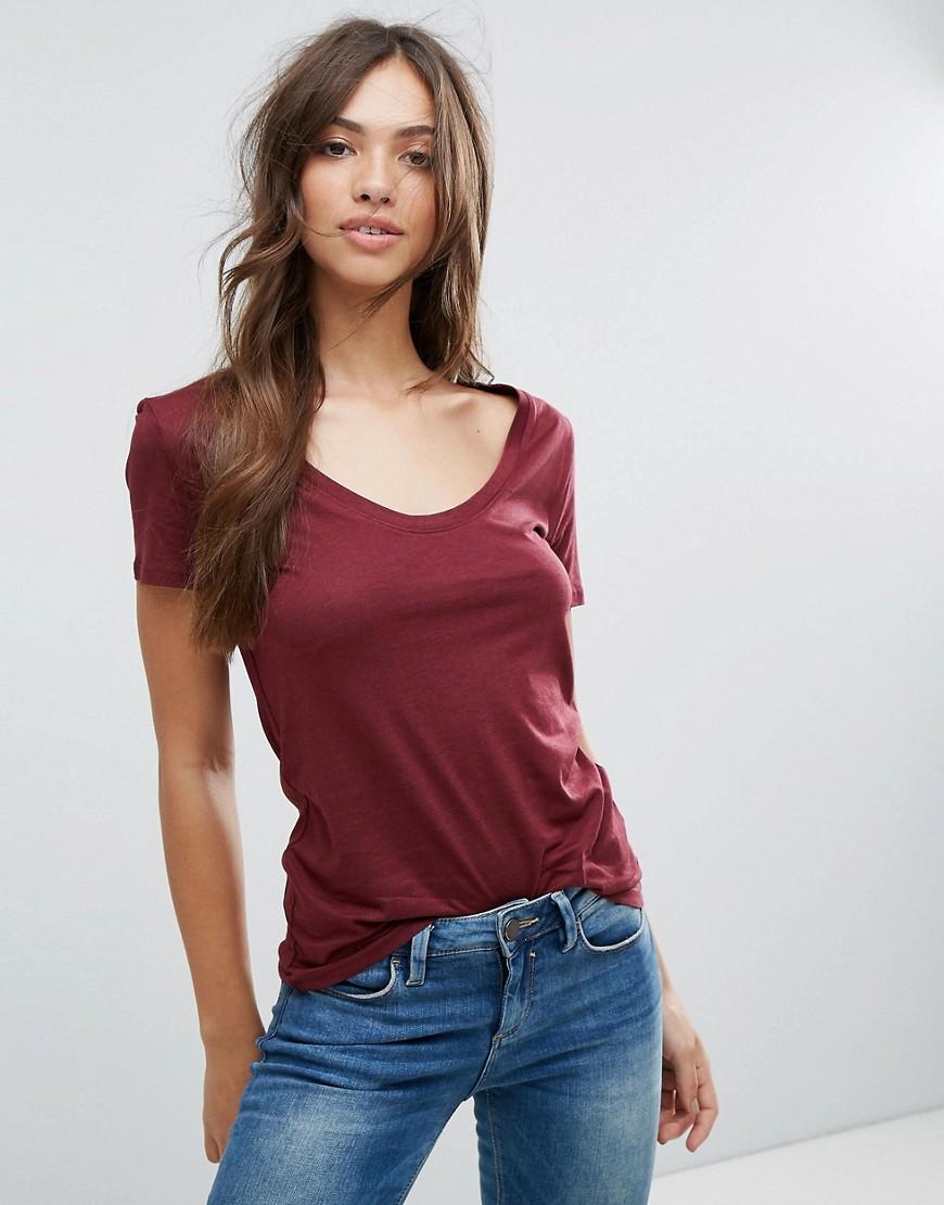 drop neckline