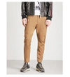 Dsquared2 Regular-fit Skinny Cotton-twill Trousers In Biscotto