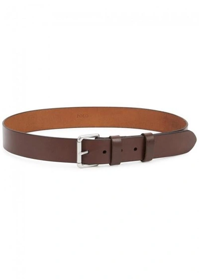 Polo Ralph Lauren Brown Leather Belt