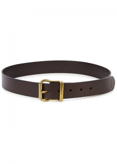 Polo Ralph Lauren Brown Leather Belt