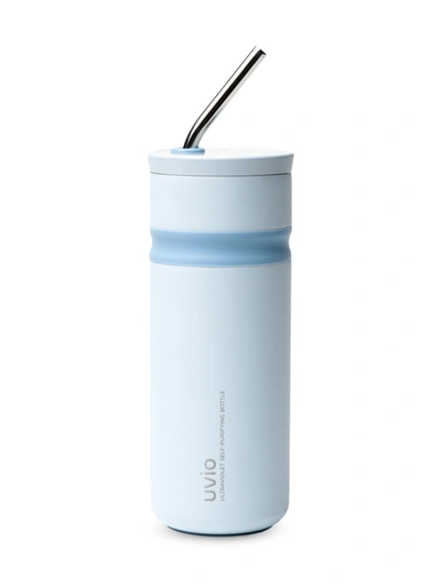 Ohom Inc. Uvio Ultraviolet Self-purifying Water Bottle In Polar Blue