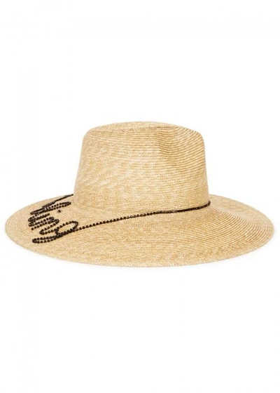 Eugenia Kim Emmanuelle Darling Straw Sunhat In Natural