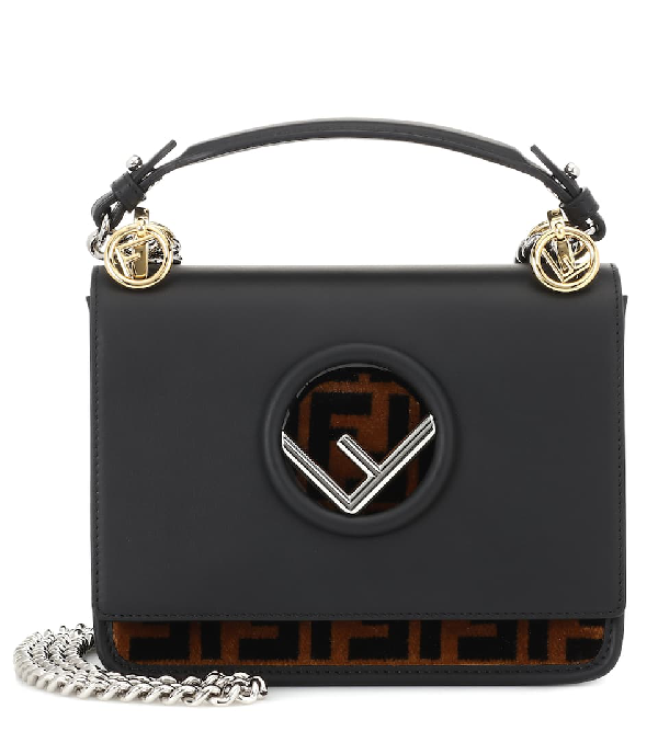 fendi kan if shoulder bag