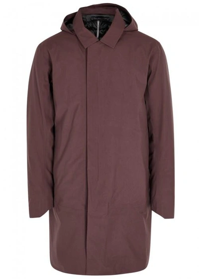 Arc'teryx Galvanic Burgundy Gore-tex Shell Coat