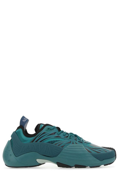 Lanvin Flash X Sneakers In Blue