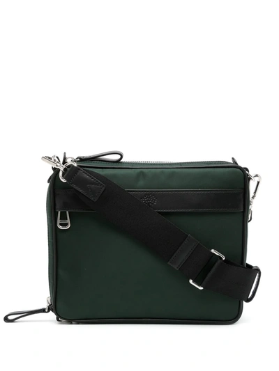 Mulberry Unisex Eco Nylon Messenger Bag In Green