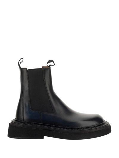 Marsèll Black Pollicione Chelsea Boots